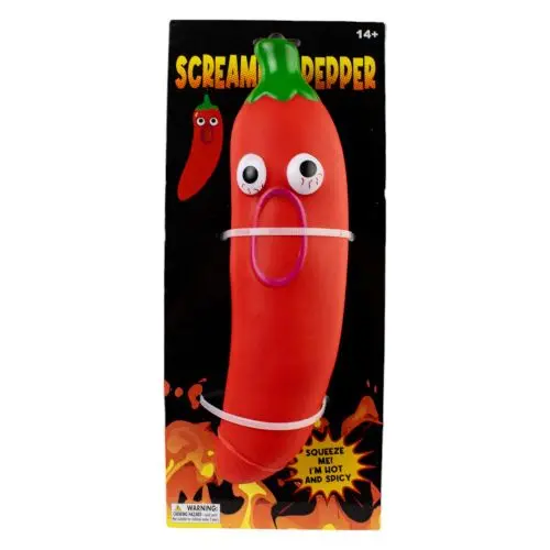 Screaming Pepper Toy: Spicy Sensory Play for Kids
