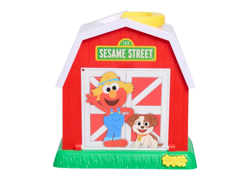 Sesame Street Elmo’s Learn & Sort Barn – Interactive Shape Recognition Toy