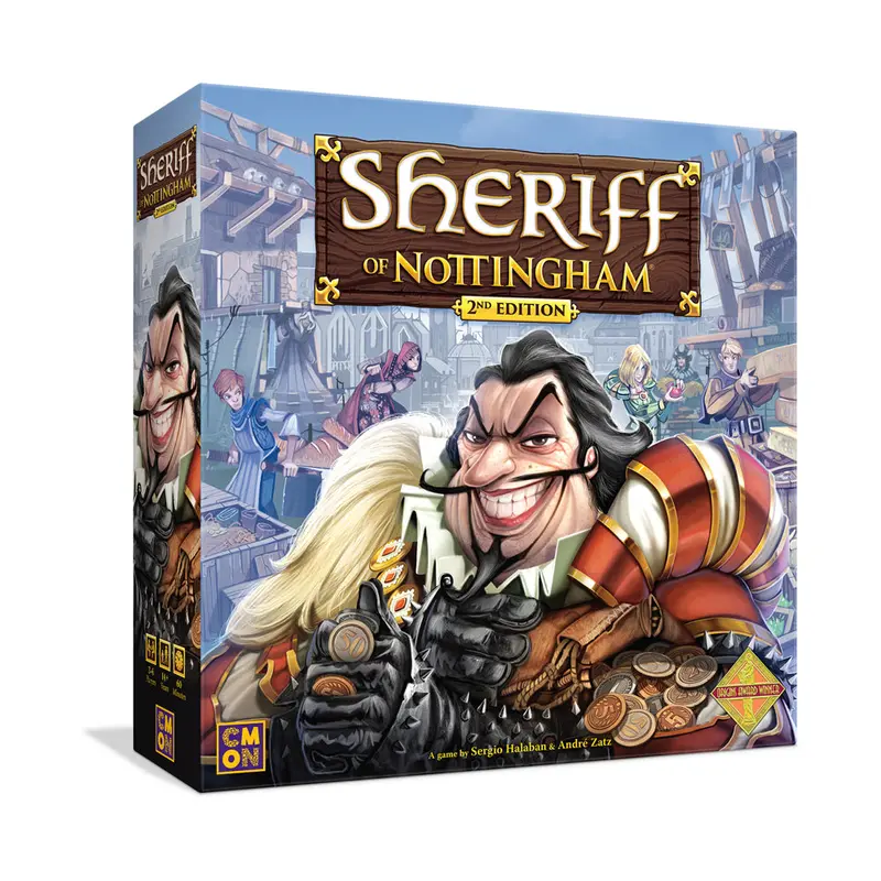 Sheriff of Nottingham (2nd Edition): Bluffing & Negotiation Strategy Game
