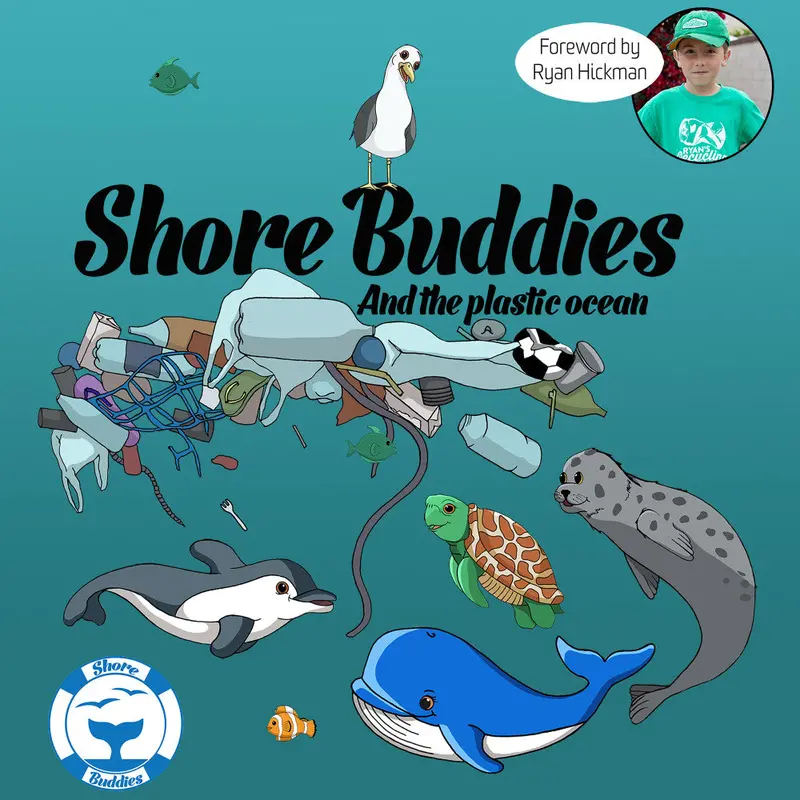 Shore Buddies & The Plastic Ocean – Illustrated Children’s Picture Book on Ocean Conservation