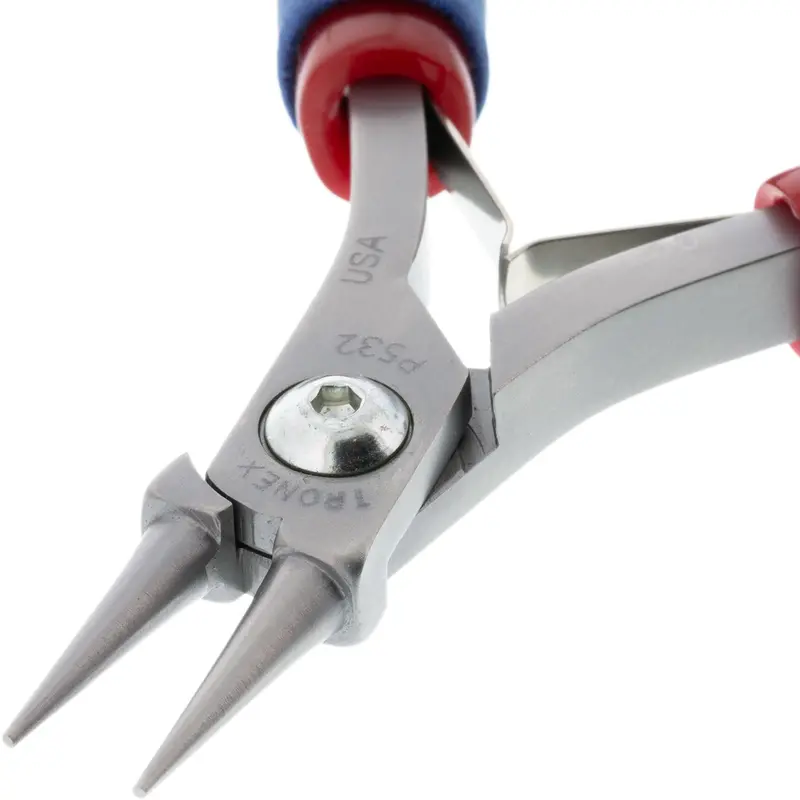 Short-Tip Round-Nose Pliers for Tight-Radius Bending (P532/P732)