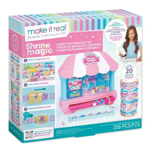 Shrink Magic Candy Shop Bracelet Craft Kit for Kids