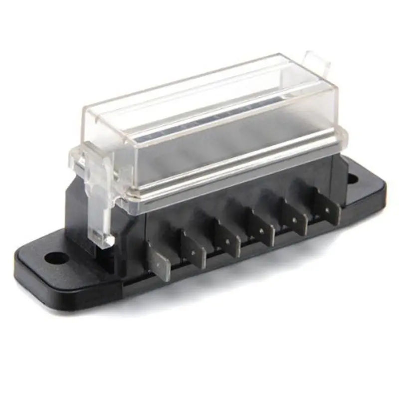 Side-Entry Blade Fuse Box – 4/6/8-Circuit Configurable Mounting