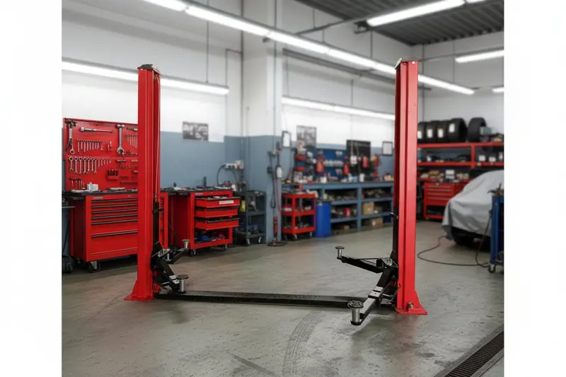 Siebel JH5000F 10,000 LB Two-Post Vehicle Lift – Professional Auto Service Hoist