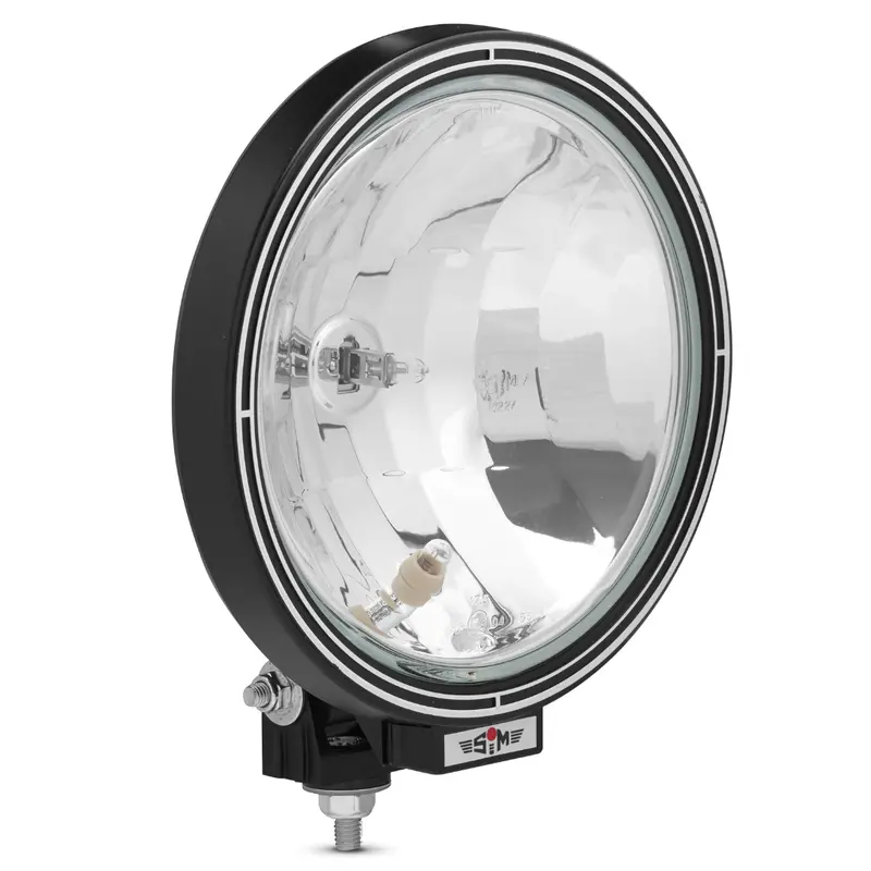 SIM 9-Inch Round Driving Lamp with Integrated Parking Light Bulb