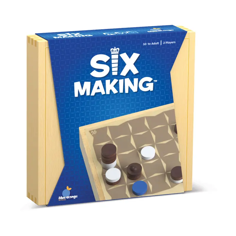Six: Abstract Strategy Board Game with Modular Tiles by Blue Orange