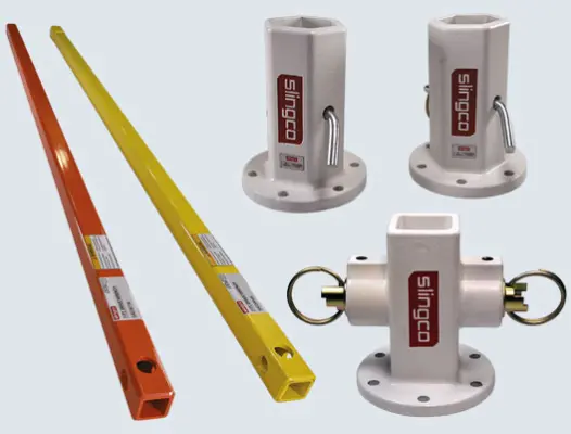 Slingco 2.625-Inch Hex Kelly Bar Adapter for Anchor Tools
