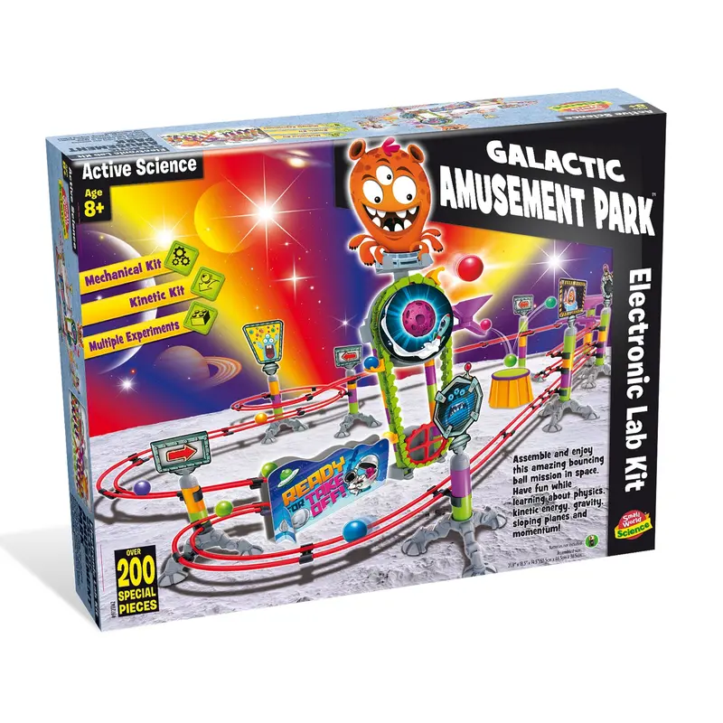 Small World Toys Galactic Amusement Park Science Lab – STEM Experiment Kit