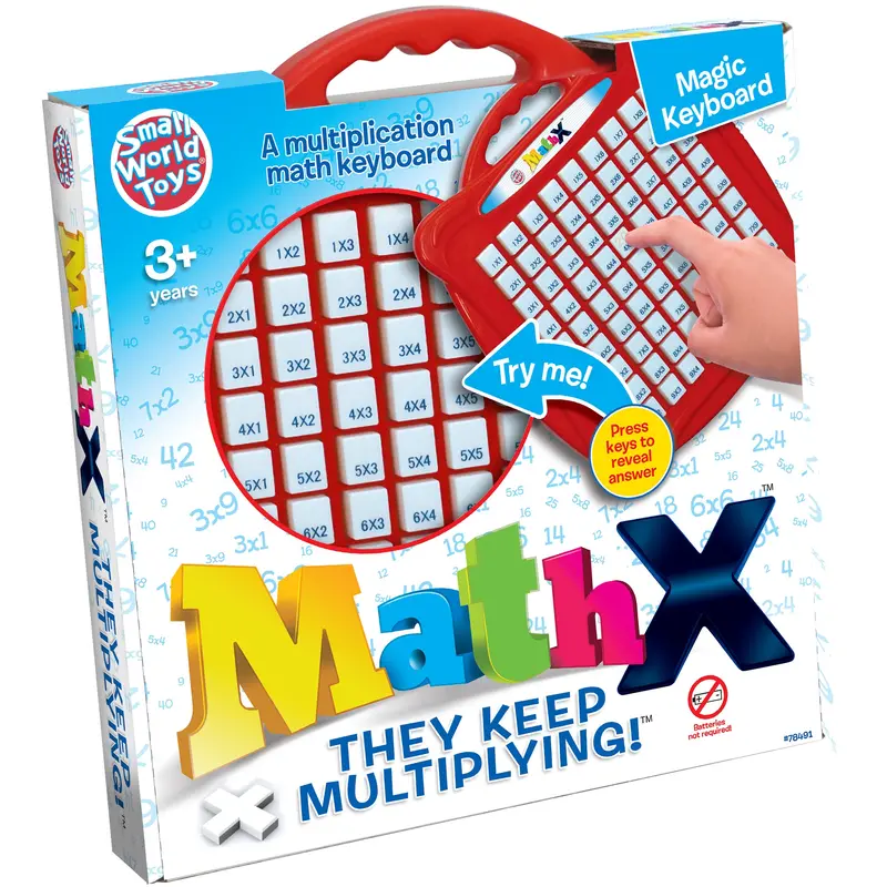 Small World Toys They Keep Multiplying Math Keyboard – Hands-On Arithmetic Game