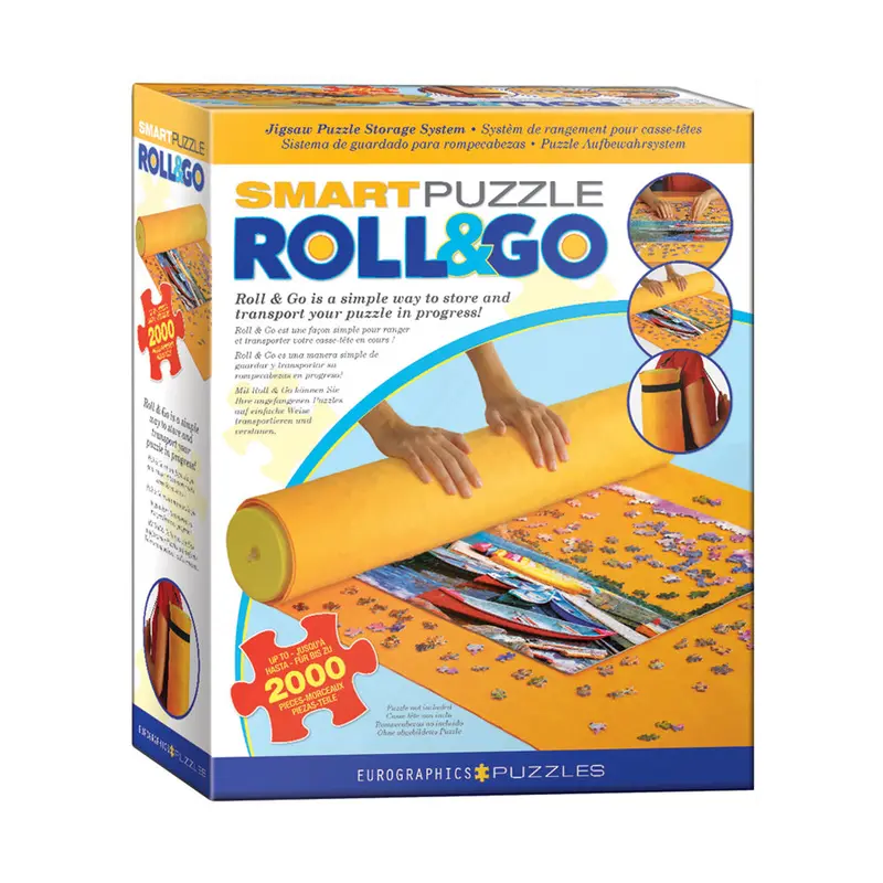 Smart Puzzle Roll & Go Mat: 2000-Piece Portable Jigsaw Solution