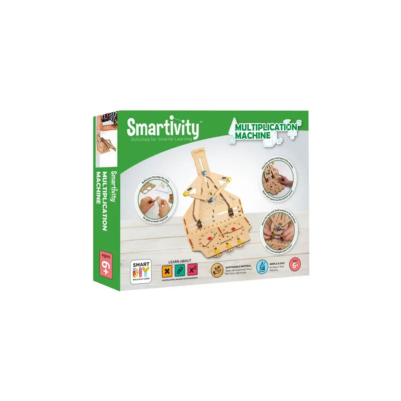 Smartivity Multiplication Machine – Hands-On STEM Learning Toy for Math Mastery