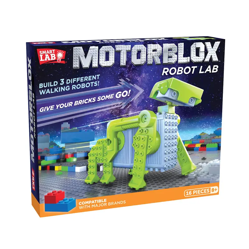 SmartLab MotorBlox Robot Lab – Build and Program Motorized Robots