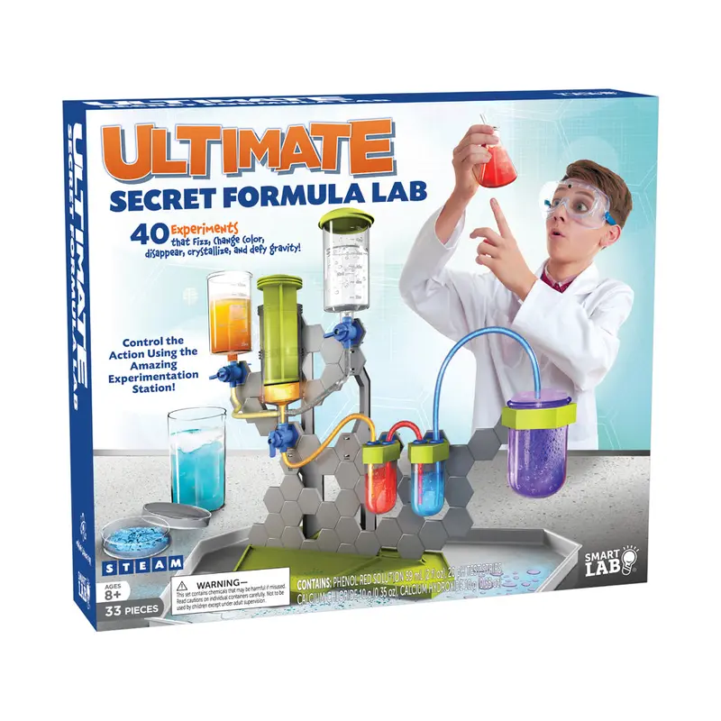 SmartLab Toys Ultimate Secret Formula Lab – Hands-On Science Experiment Kit