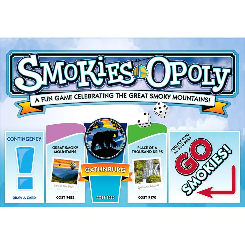 Smokies-Opoly: Great Smoky Mountains Edition – Themed Board Game for Families