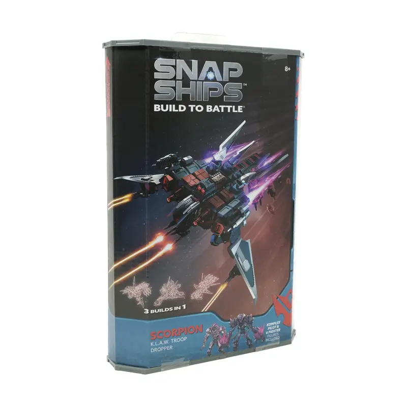 Snap Ships Scorpion K.L.A.W. – Modular Troop-Dropping Construction Set