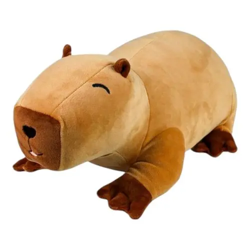 Snoozimals Capybara Plush – 20-Inch Super-Soft Cuddly Stuffed Animal