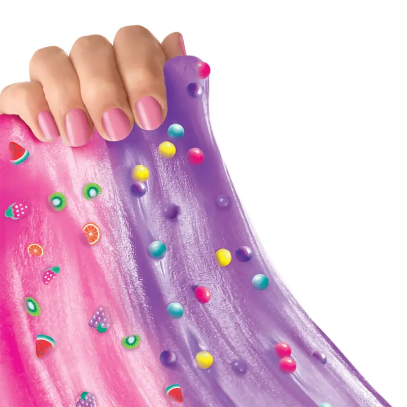 So Slime Premade Colorful Slime Mix-In Kit with Decorative Add-Ons