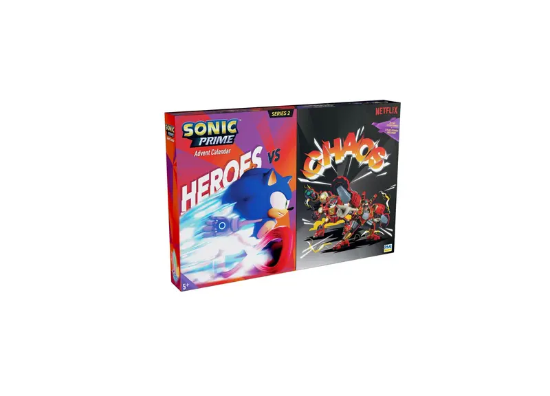Sonic Prime Holiday Countdown Advent Calendar – Themed Daily Surprise Collection