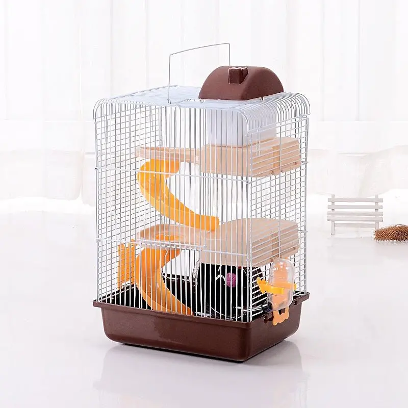 Spacious Small Animal Habitat – Wire Cage for Hamsters, Mice & Similar Pets (Model 43115)