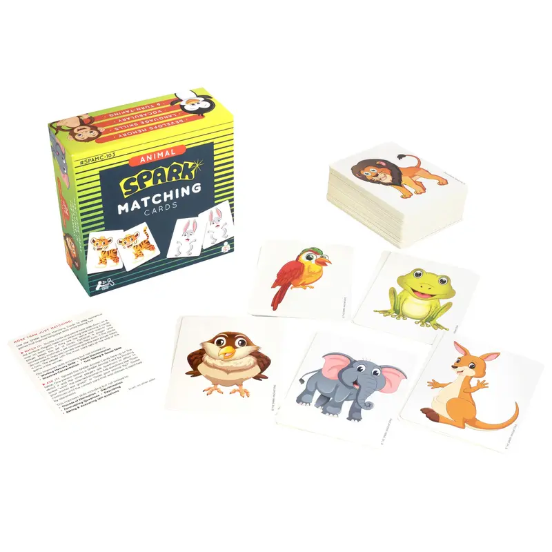 Spark Innovations Animal Parade Memory Game – Visual Recognition Challenge