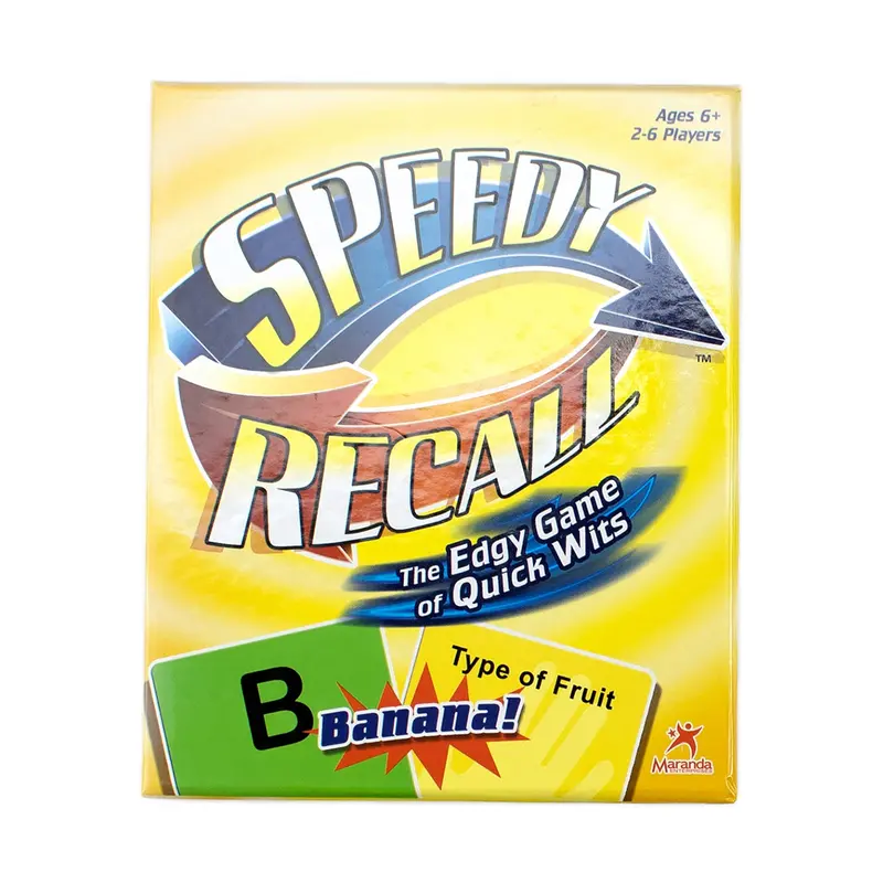 Speedy Recall Card Game – Fast-Paced Visual Memory Challenge