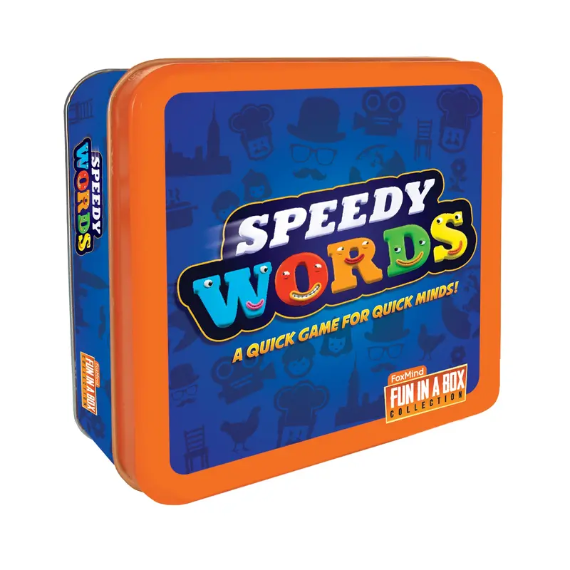 Speedy Words Fox Edition – Fast-Paced Vocabulary Card Game