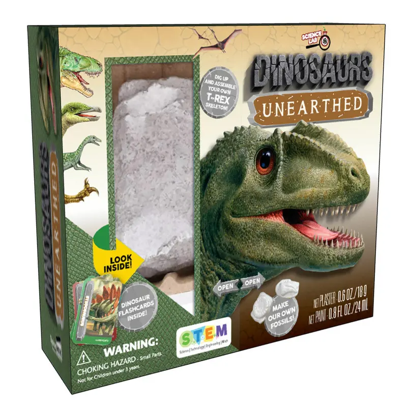 SpiceBox Dinosaurs Unearthed Science Kit – Hands-On Prehistoric Exploration Lab