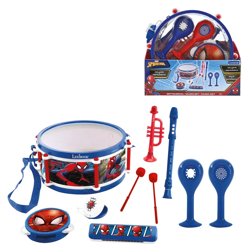 Spider-Man Beginner Instrument Set – 7-Piece Introductory Music Kit