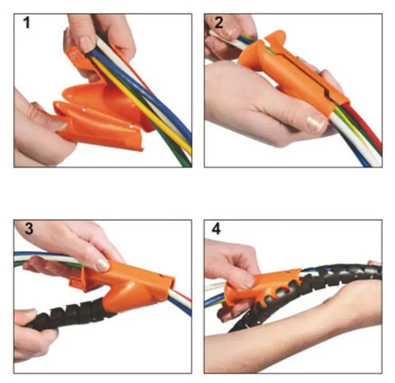 Split Conduit Cable Feeding Tool – Efficient Installation Aid