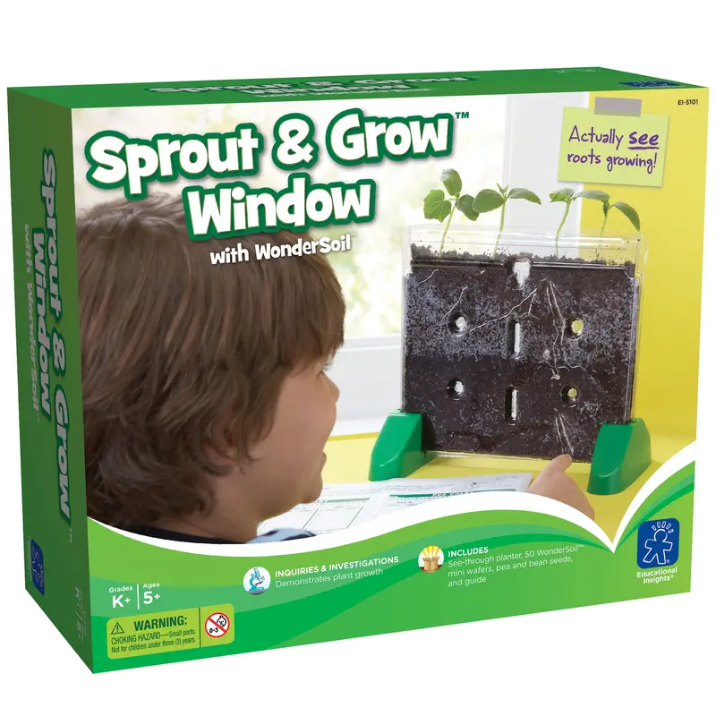 Sprout & Grow Window Science Kit – Hands-On Plant Biology Experiment Set