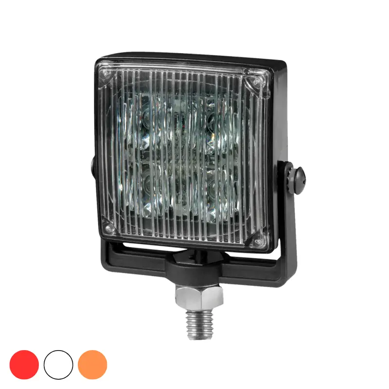 Square ECCO VigiLED II Hazard Strobe Lamp – ECE-R10 Certified Warning Light