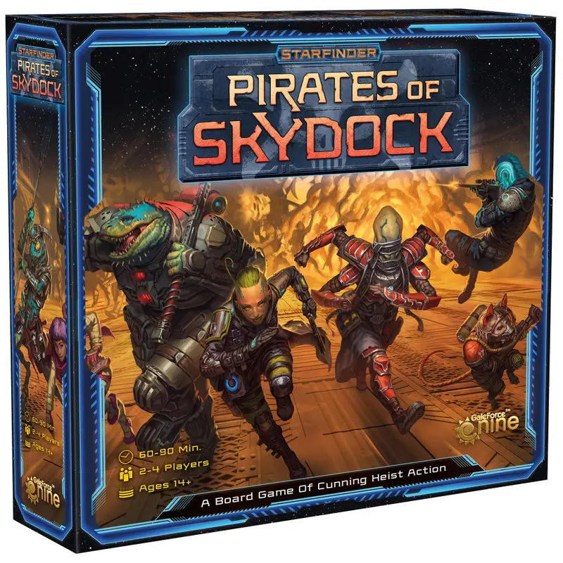 Starfinder: Pirates of Skydock – Heist-Themed Strategy Board Game