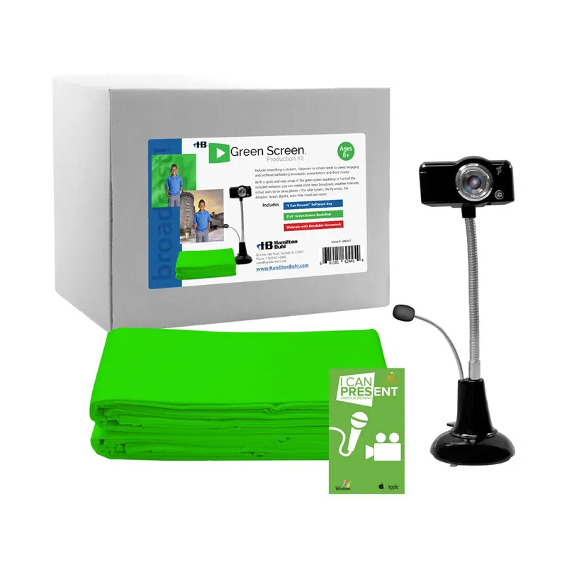STEAM Green Screen Production Kit – HamiltonBuhl Video Creation Bundle