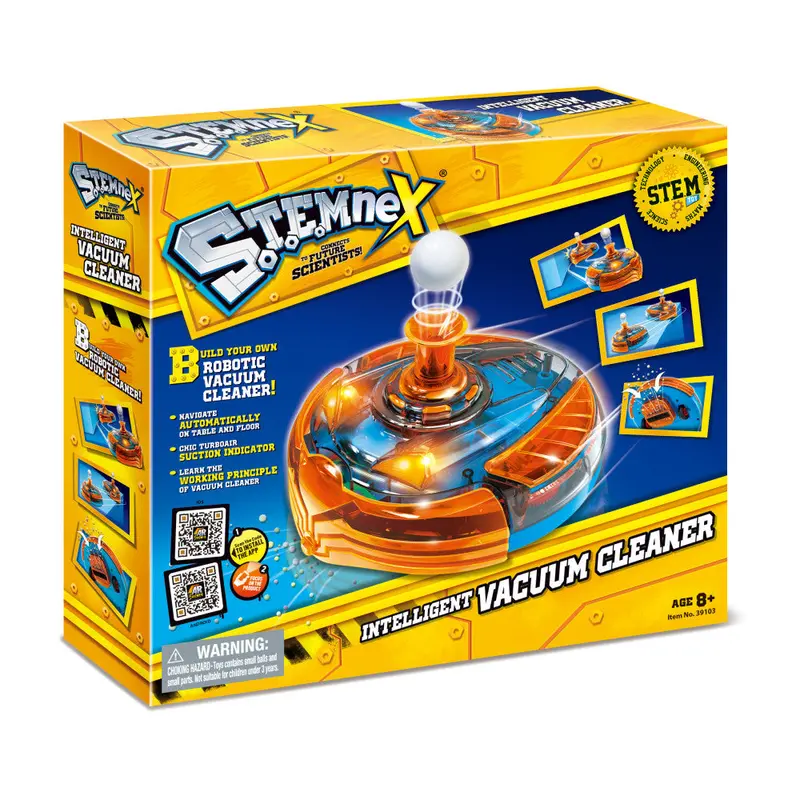 Stemnex Smart Vacuum Cleaner Kit – Educational Robotics Building Set for Kids