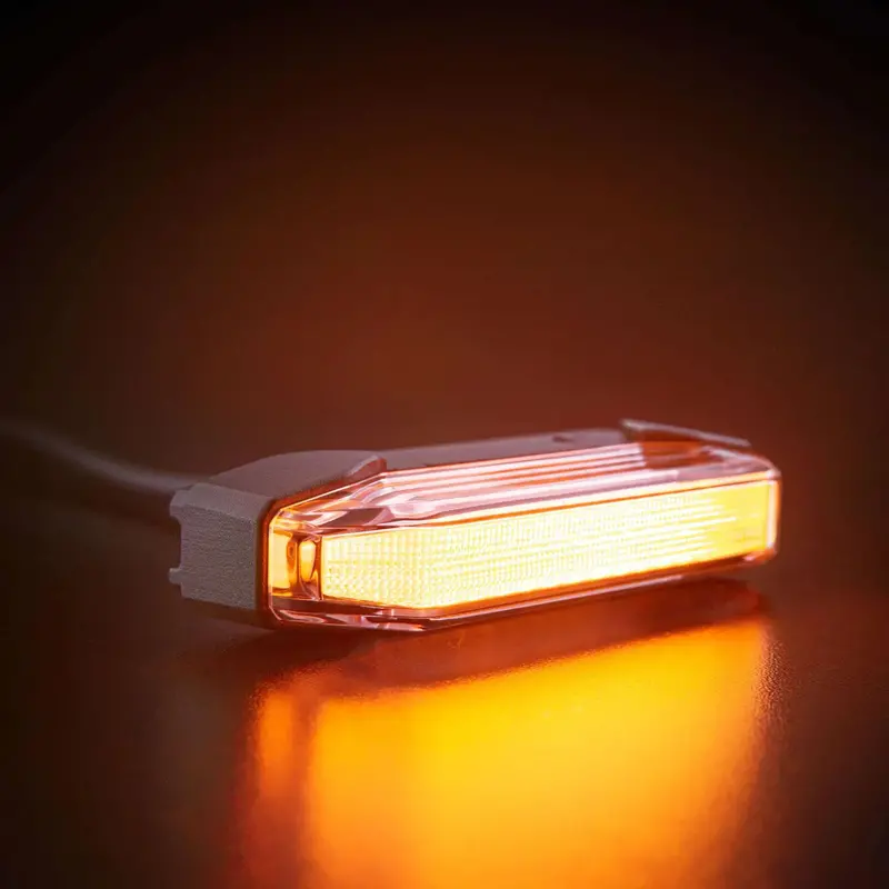 Strands Firefly Amber LED Marker Light with Strobe Visibility Feature