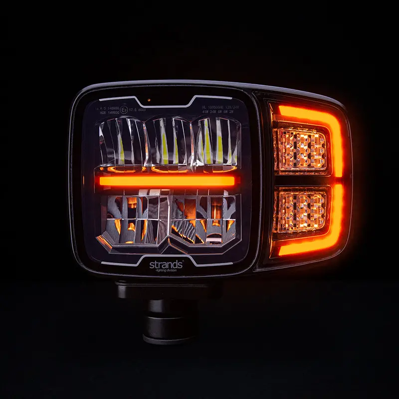 Strands HI-LO Dual-Beam LED Lamp with High/Low Beam & Turn Signal