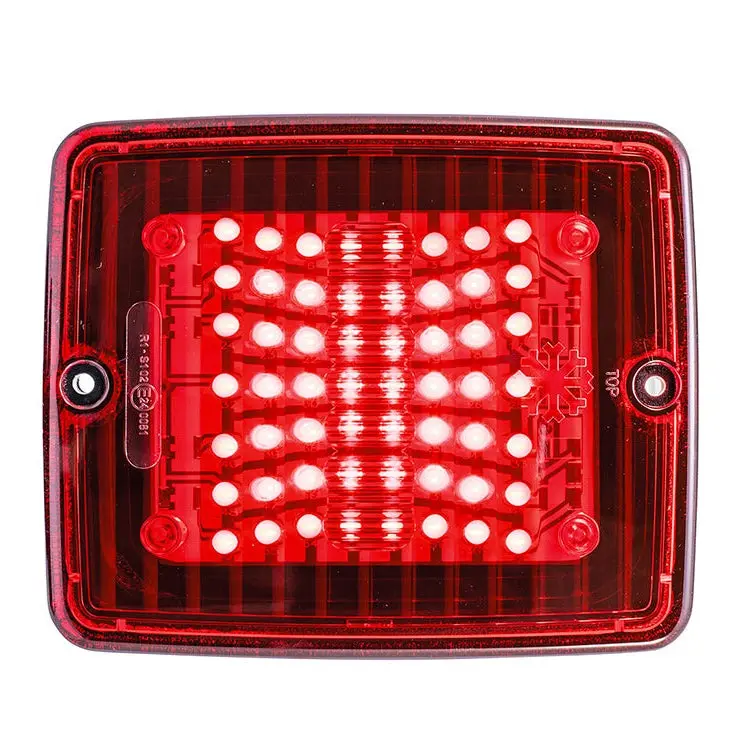 Strands IZE LED Tail Light Assembly with Red Lens