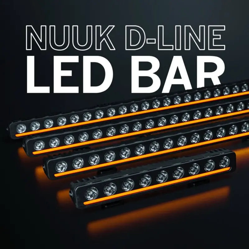 Strands Nuuk D-Line Modular LED Light Bars – Versatile Mounting System