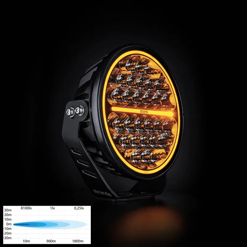 Strands Siberia Night Ranger 9-Inch Spot Light – Long-Range Beam