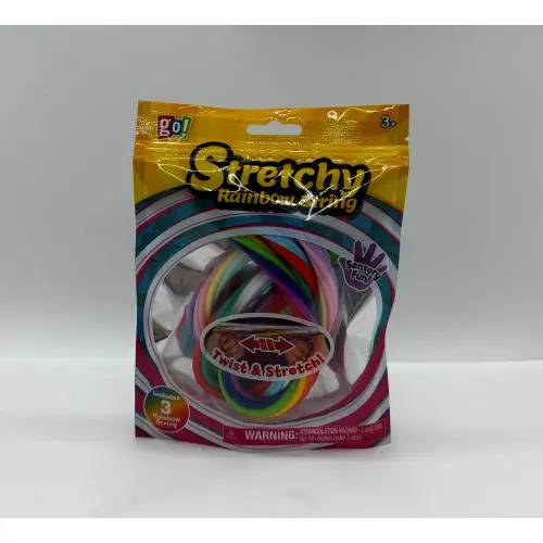 Stretchy Rainbow Craft String – Vibrant, Flexible DIY Crafting Supply