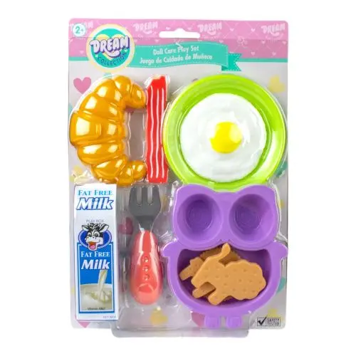 Sunny Morning Breakfast Play Set – Dual-Character Pretend Food Set