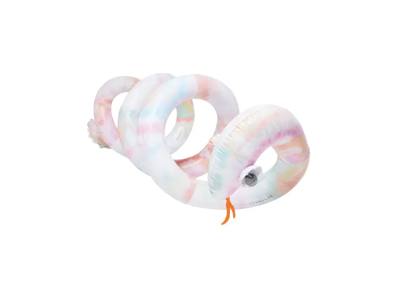 Sunnylife Giant Inflatable Noodle Pool Float – Playful Snake-Shaped Lounger