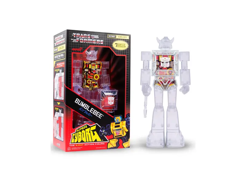 Super 7 Transformers Bumblebee Action Figure – 11-Inch Cyborg Edition Collectible