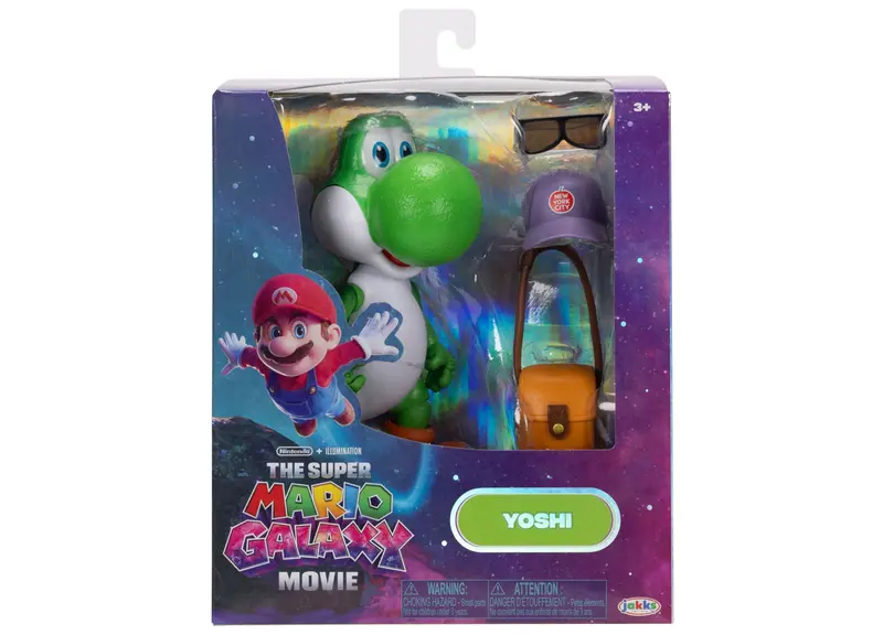 Super Mario Galaxy Movie Collector Edition Yoshi Figure – 5-Inch Scale