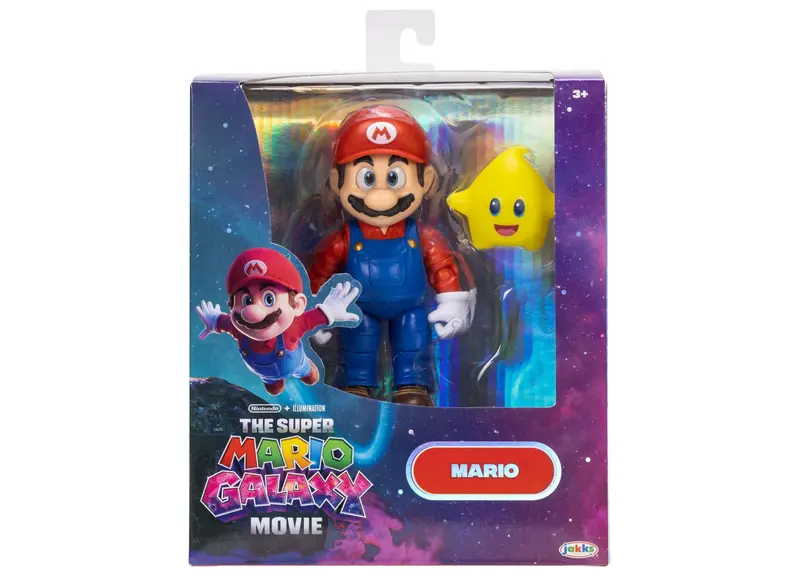 Super Mario Galaxy Movie-Themed 5-Inch Mario Action Figure