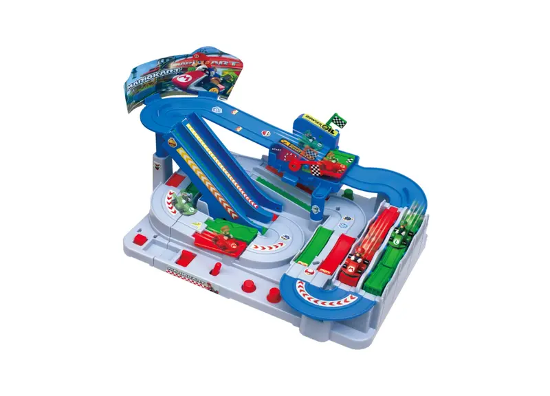 SUPER MARIO Kart Obstacle Course Game – Racing Track Challenge by Epoch