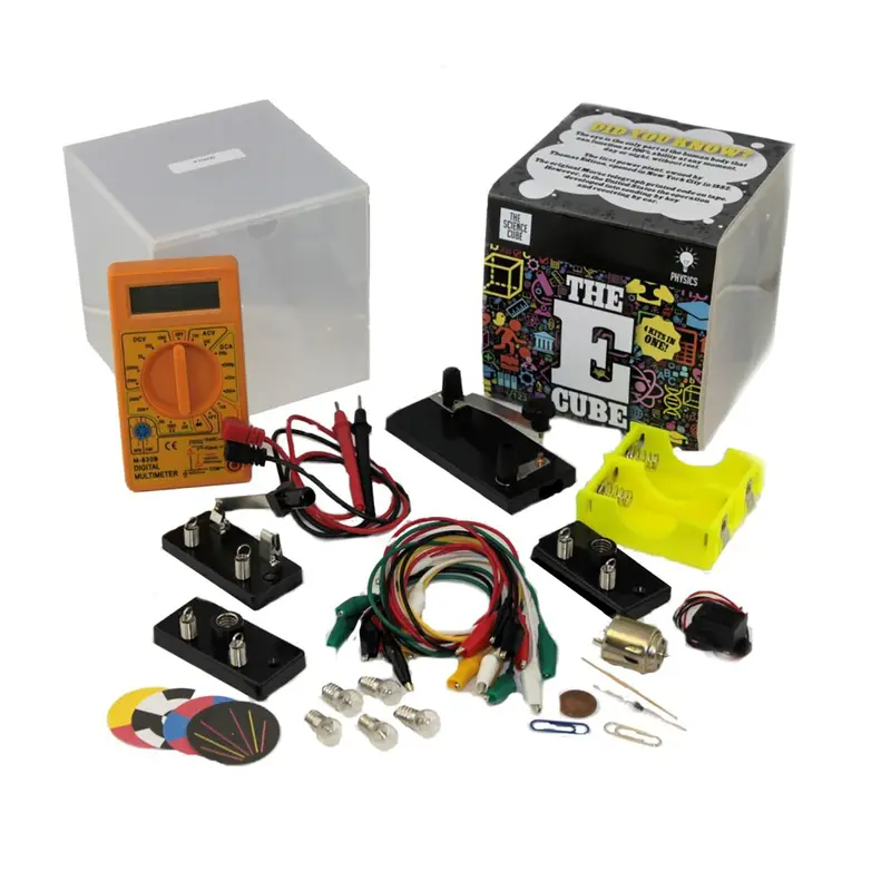 Supertek E-Cube Electricity Exploration Kit – Comprehensive Circuitry Learning Lab