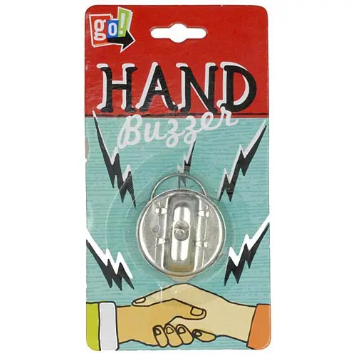 Surprise Hand Buzzer Prank Toy – Tactile Gag for Parties and Light-Hearted Fun