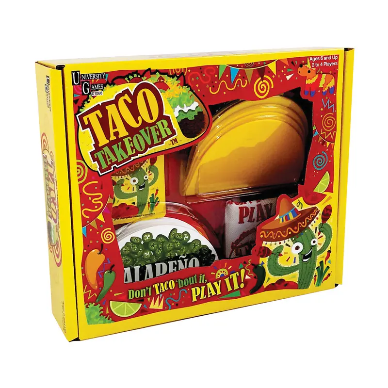 Taco Takeover Card Game – Fast-Paced Family Strategy Challenge