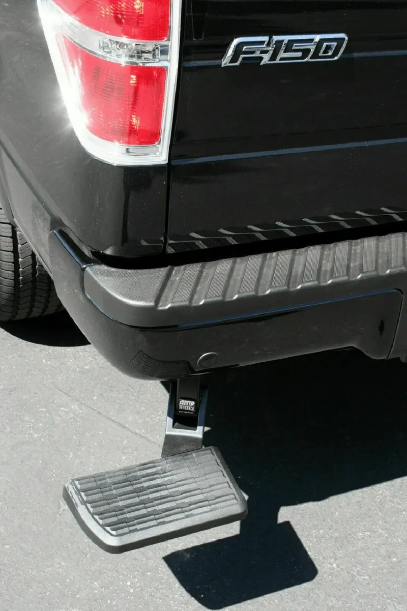 Tailgate Step for Ford F-150 – Durable Aluminum Bedstep for Easy Truck Access | D0013
